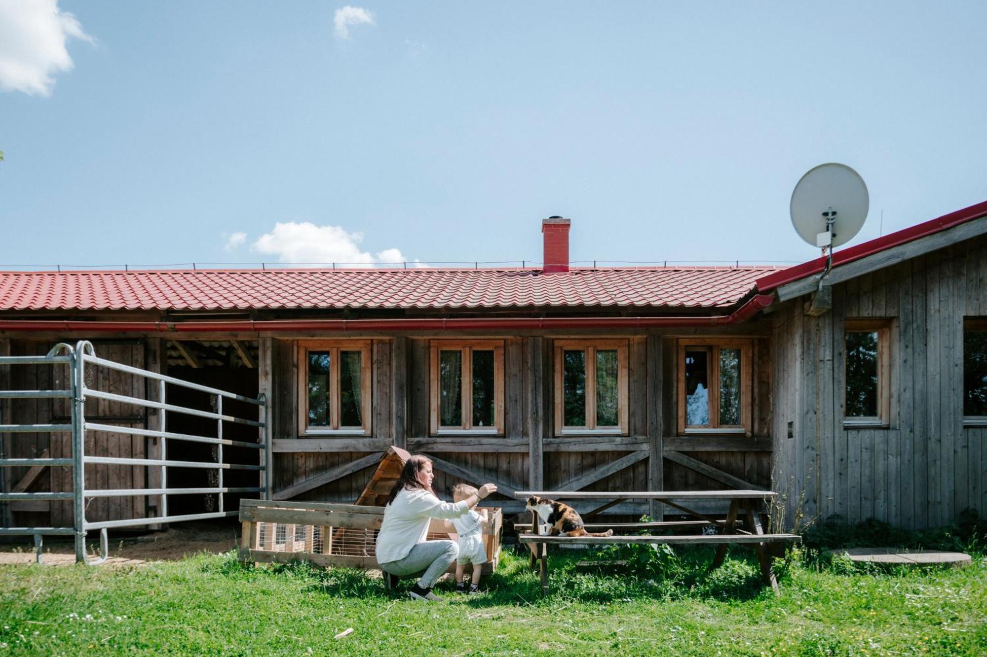 Ubytování na Ranči pod Lovošem Velemin Exterior foto